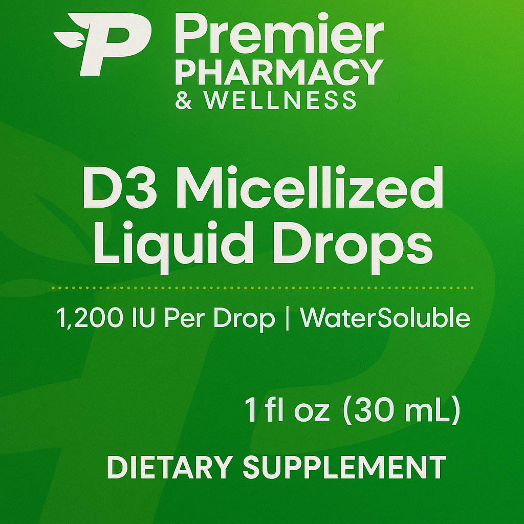 D3+K2 Micellized Liquid Drops