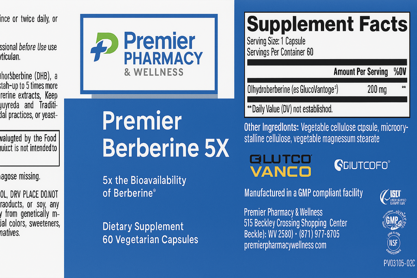 Premier Berberine 5X