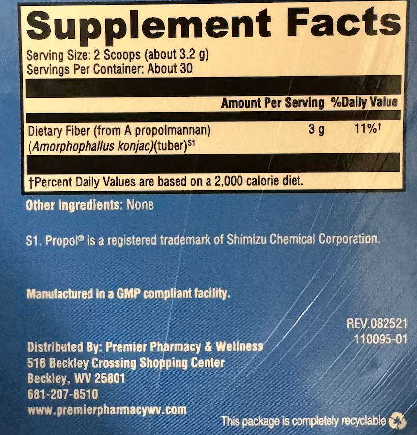 Premier FiberLEAN Powder