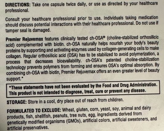 Premier Rejuvemax